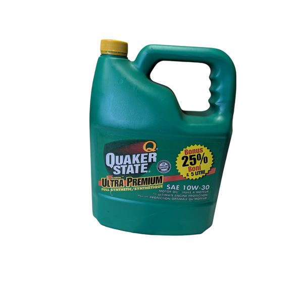 Quaker State Ultra Premium Full Synthetic 10W-30 Motor Oil