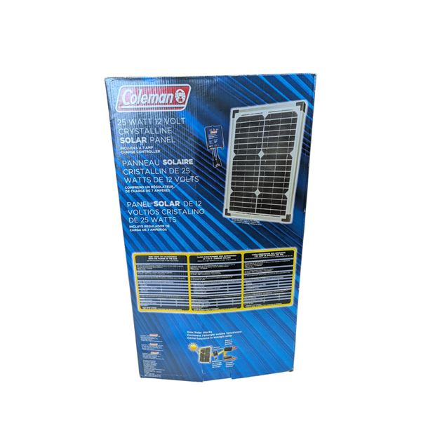 Coleman 40-Watt, 12-Volt Crystalline Solar Panel Kit w/ Stand