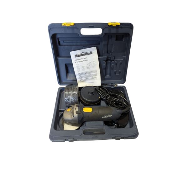 Mastercraft 4 1/2" Angle Grinder