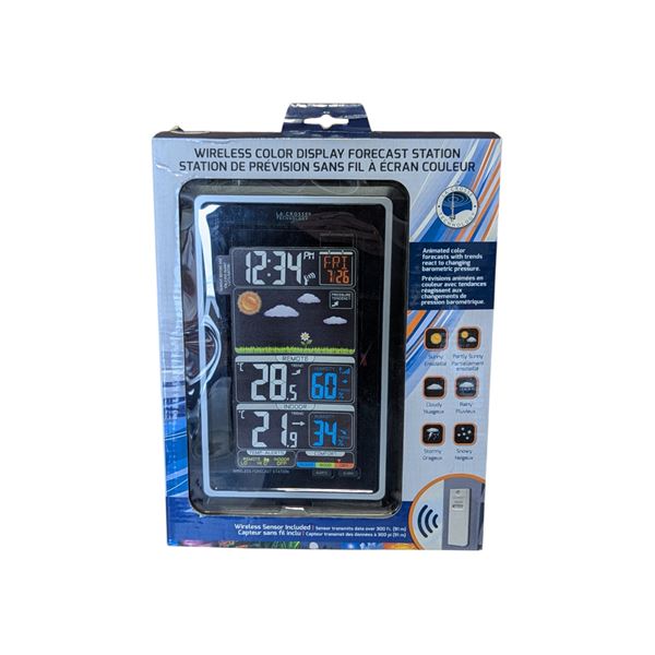 La Crosse Wireless Color Display Forecast Station