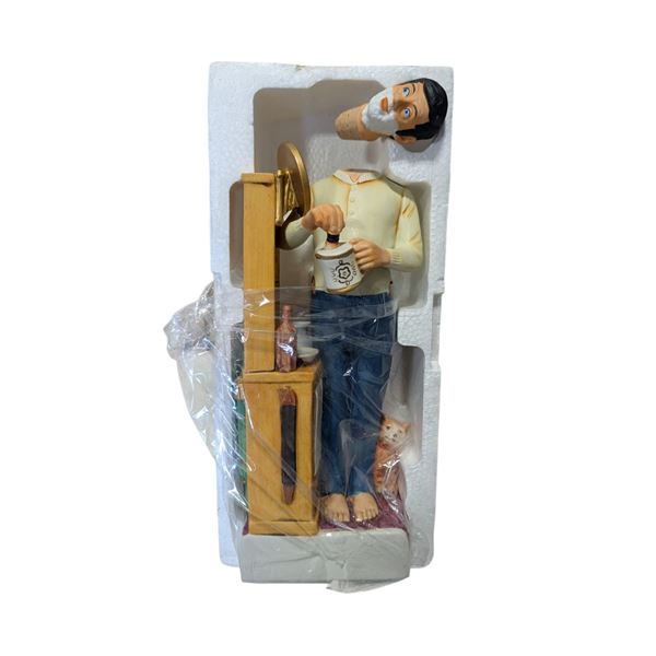 Haas Brothers "Cyrus Noble" Shaving Man Decanter Made in Japan