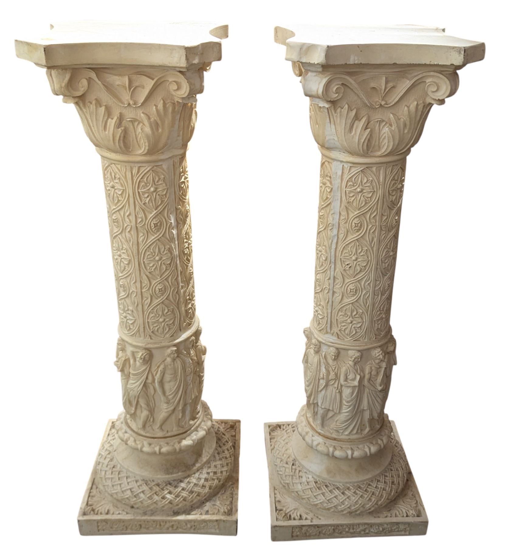 Pair of Roman Columns