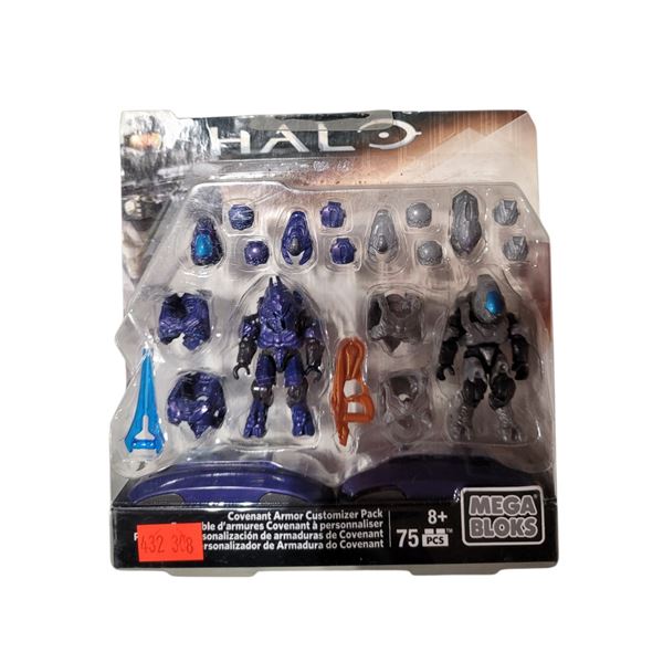 Sealed Mega Bloks Halo Covenant Armor Customizer Pack