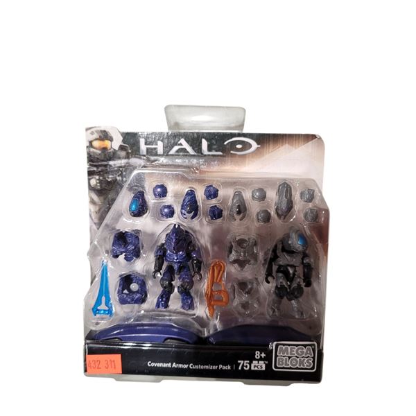 Sealed Mega Bloks Halo Covenant Armor Customizer Pack