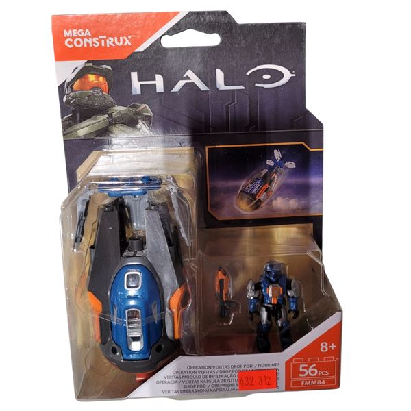 Sealed Mega Construx Halo Operation Veritas Drop Pod