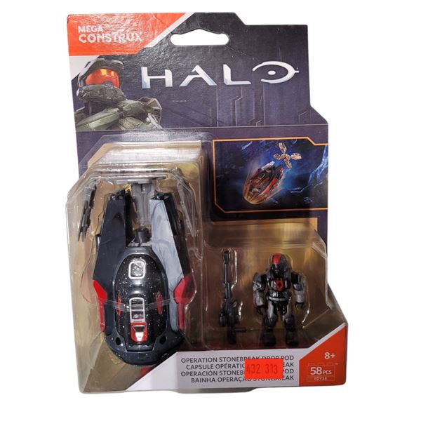 Sealed Mega Construx Halo Operation Stonebreak Drop Pod