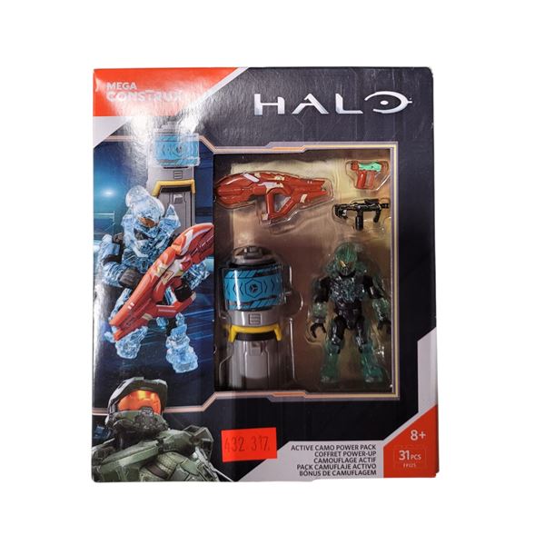 Sealed Mega Construx Halo Active Camo Power Pack