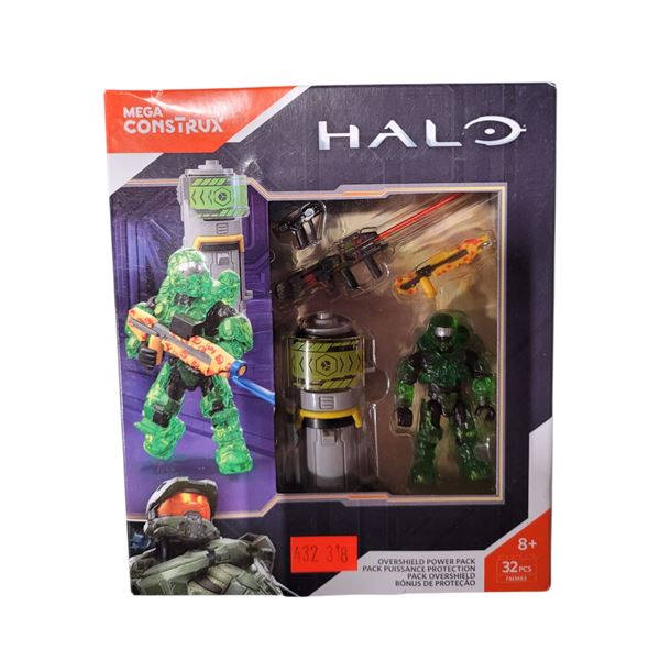 Sealed Mega Construx Halo Overshield Power Pack