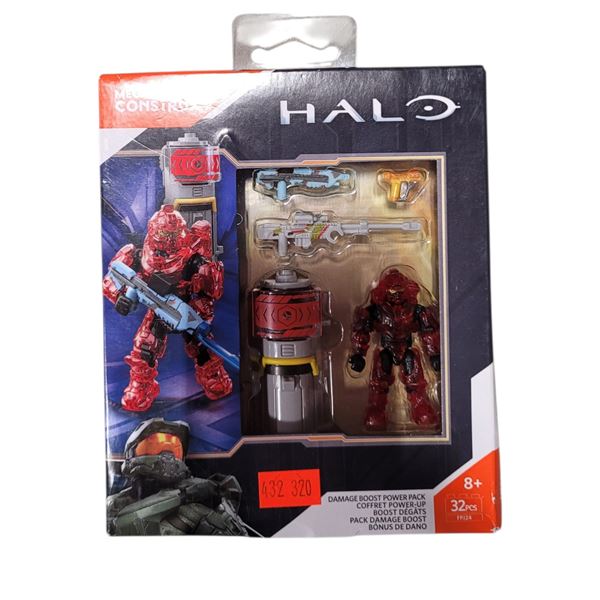 Sealed Mega Construx Halo Damage Boost Power Pack
