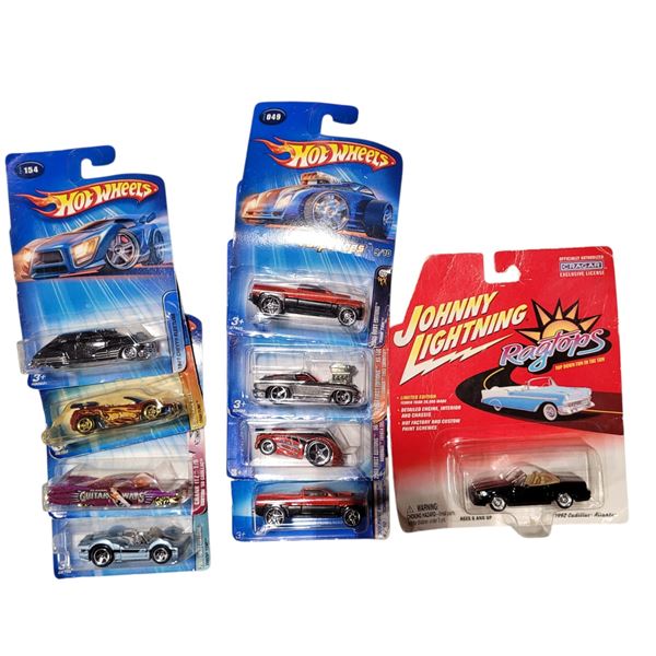 Lot of Assorted Sealed Hot Wheels & Johnny Lightning Cadillac Allante