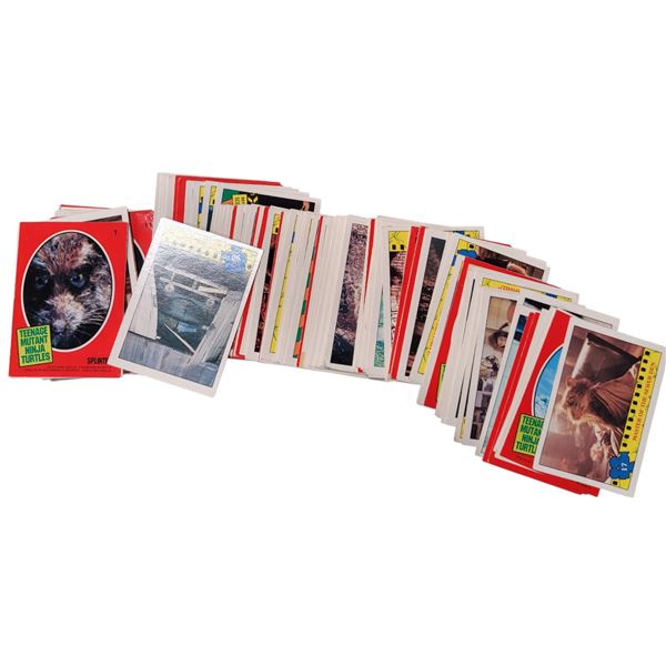 Lot of Assorted Teenage Mutant Ninja Turtles Trading Cards