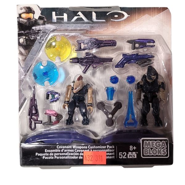 Sealed Mega Bloks Halo Covenant Weapons Customizer Pack