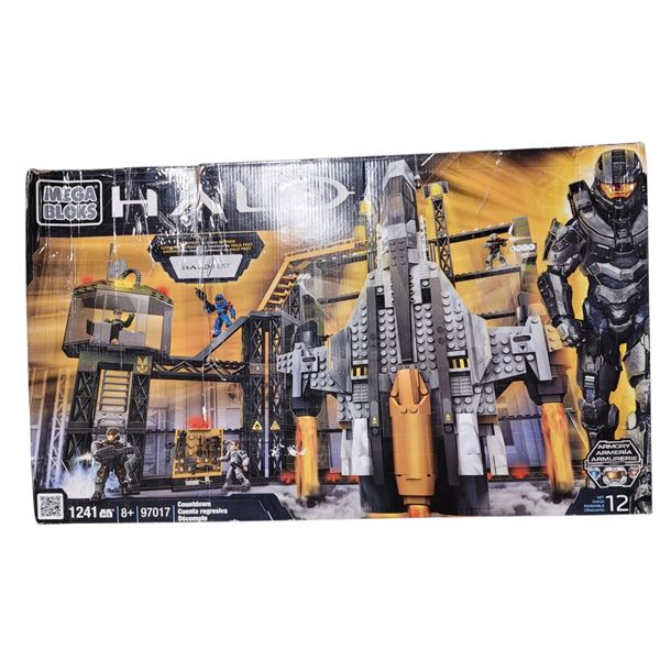 (Open Box But Complete) Mega Bloks Halo Countdown Building Set