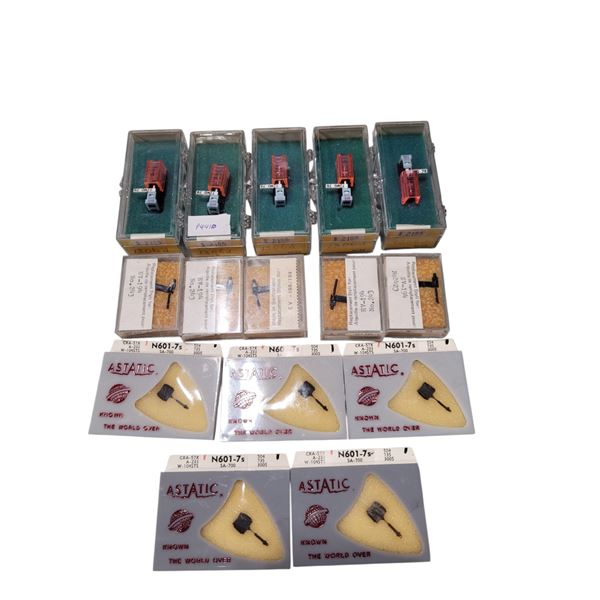Lot of NOS Replacement Needles/Styluses & Cartridges