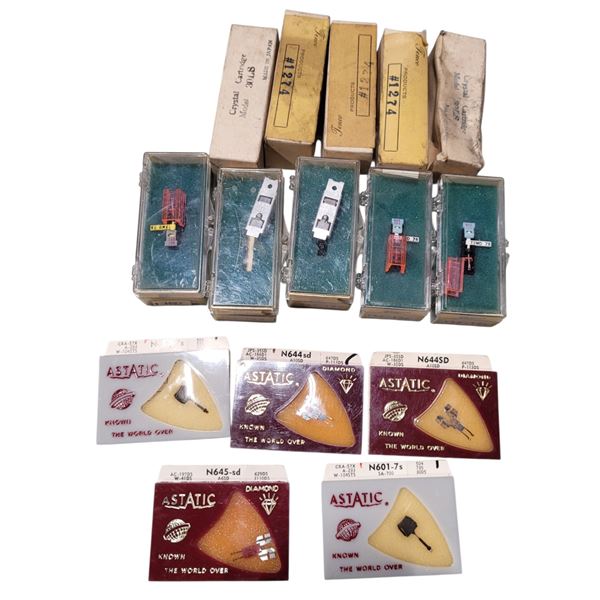 Lot of NOS Replacement Needles/Styluses & Cartridges