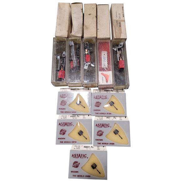 Lot of NOS Replacement Needles/Styluses & Cartridges