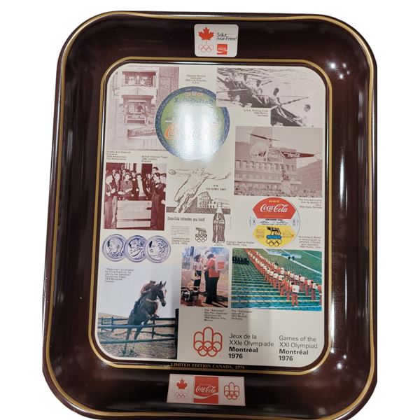 Coca-Cola 1976 Montreal Olympics Serving Tray