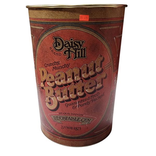 VTG Daisy Hill Peanut Butter Can
