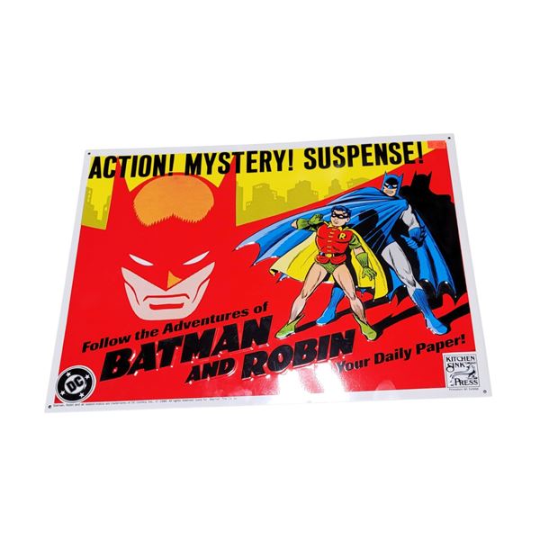 DC Comics Batman & Robin Sign