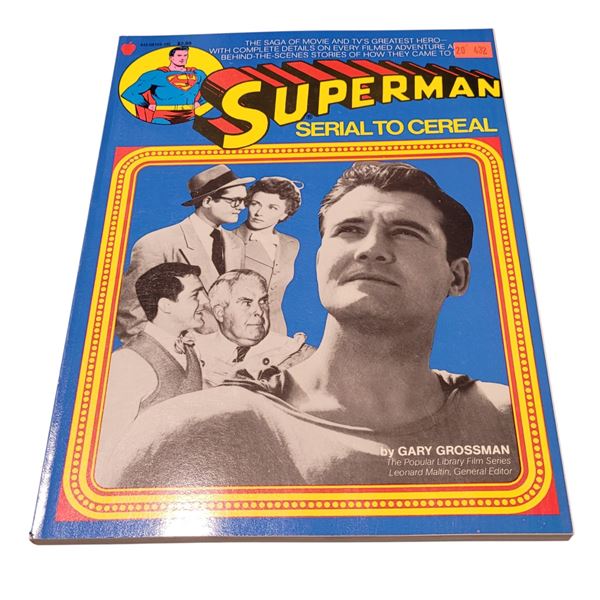 Superman Serial to Cereal Book by Gary Grossman