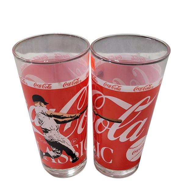Pair of Coca-Cola Baseball Glasses