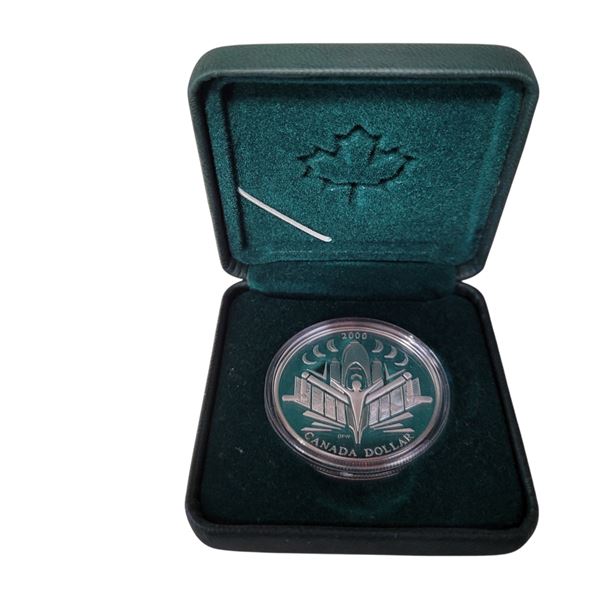 2000 Canadian "Voyage of Discovery" 925 Sterling Dollar