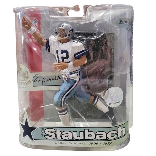 McFarlane Toys Dallas Cowboys Roger Staubach Figure