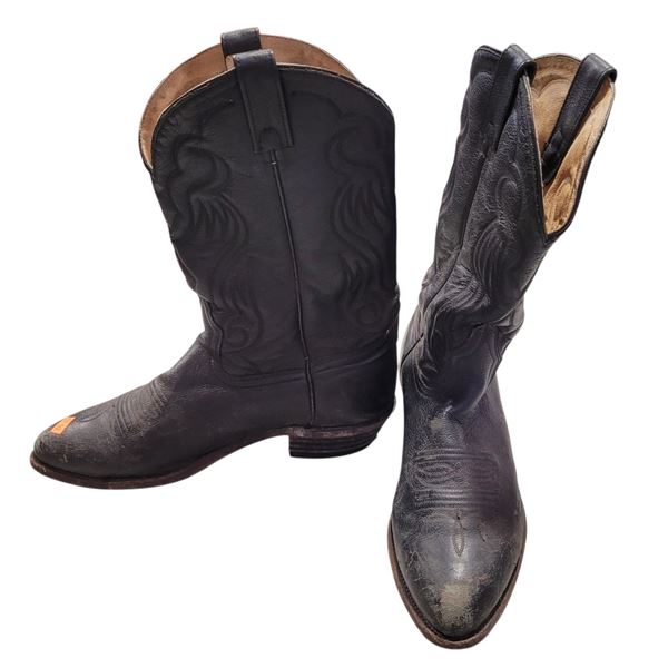 Pair of Leather Cowboy Boots