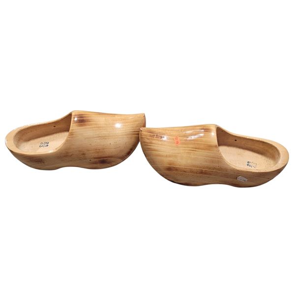 Pair of Dutch Wooden Clogs