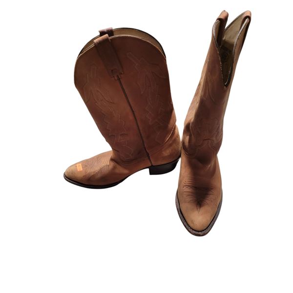 Pair of Leather Cowboy Boots