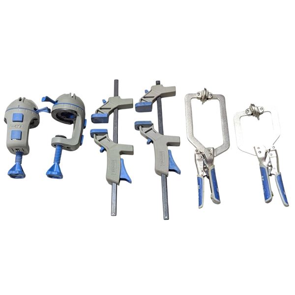 Lot of Assorted Clamps