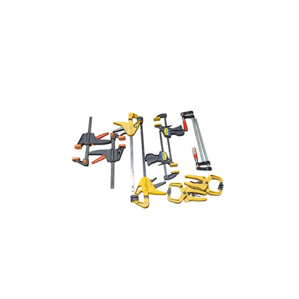 Lot of Assorted Clamps
