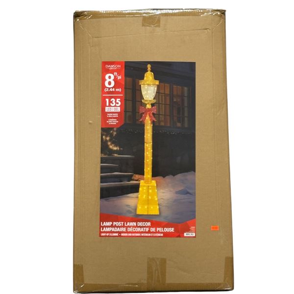 8ft Lamp Post Light Decor