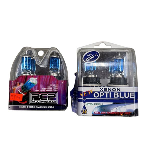 2 Car Front Headlight Bulbs