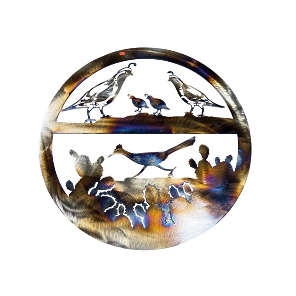 Metal Bird Wall Art
