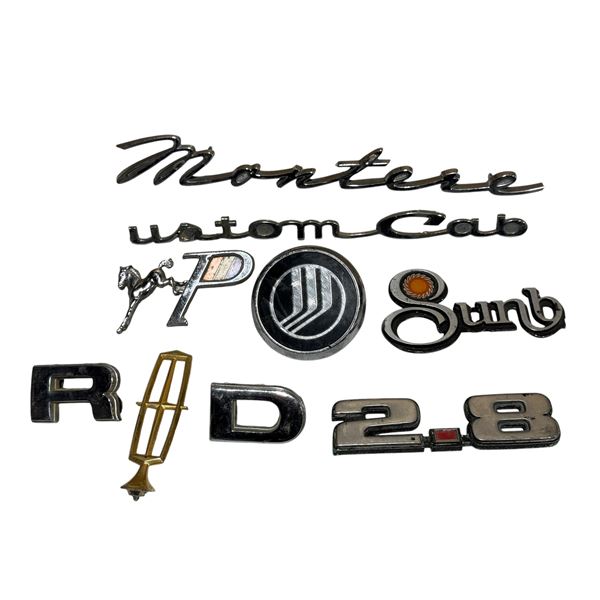 Vintage Car Emblems