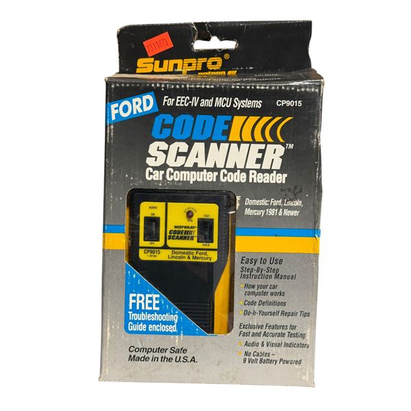 Sunpro Code Scanner Car Reader