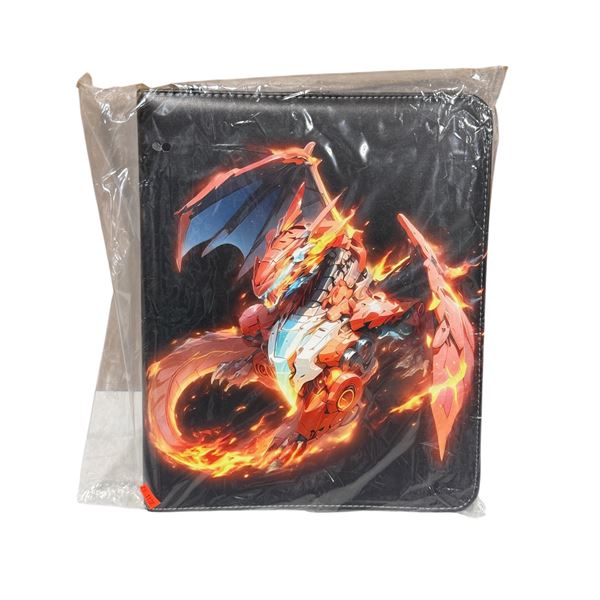 New Fantasy Fire & Ice Dragon Themed Binder