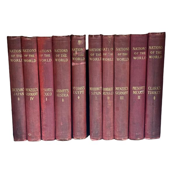 Vintage Nations Of The World Books