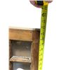 Image 4 : Vintage Window Panel (Cracked On Bottom)