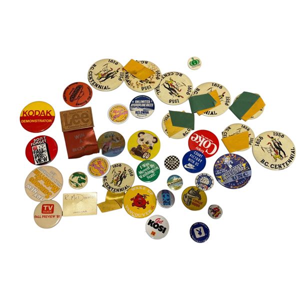 Vintage Pinbacks