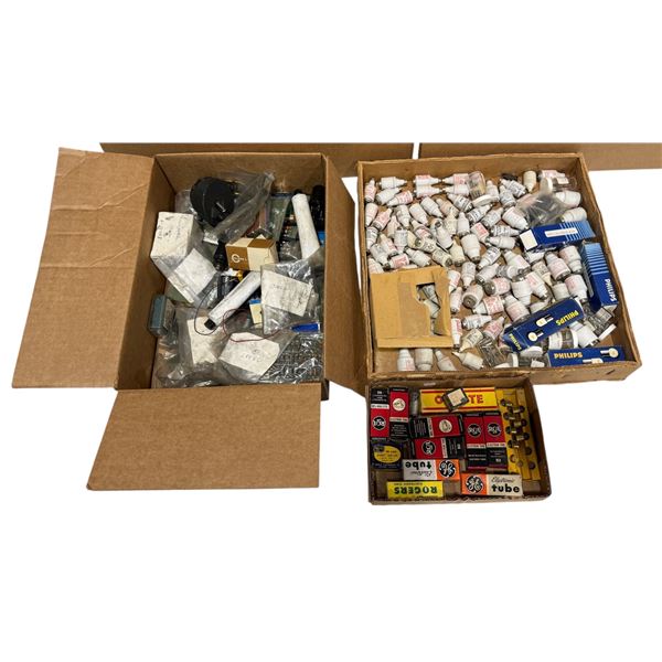 Vintage Electron Tubes, Fuses, & More