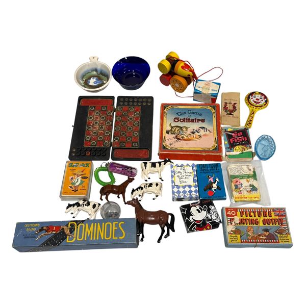 Vintage Variety: Toys. Cards, Games, & More