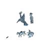Image 2 : Silver Bangle & Sterling Animal Pendants