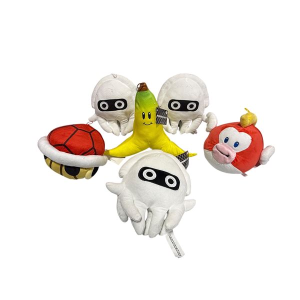 6 New Mario Kart Plush Dolls