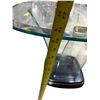 Image 6 : 2 Modern Glass Top Side Tables