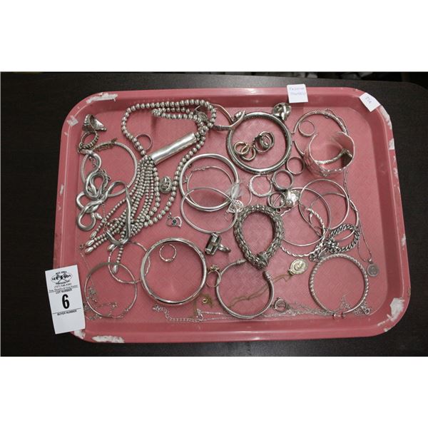 Asst. Silver Style Fashion Jewelry