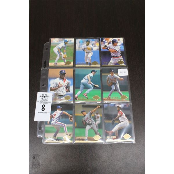 Baseball Trading Cards - 9