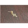 Image 2 : 14K  YG  Cross Earring - .4G