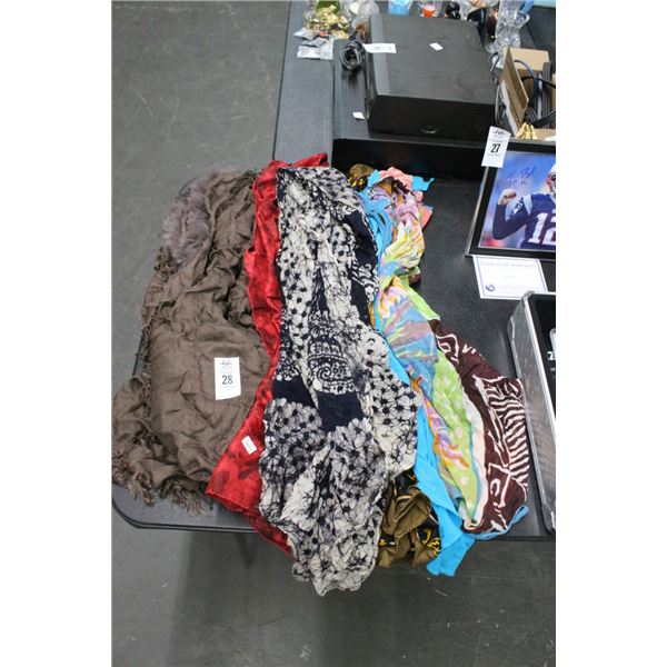 Asst. Ladie's Decorator Scarfs
